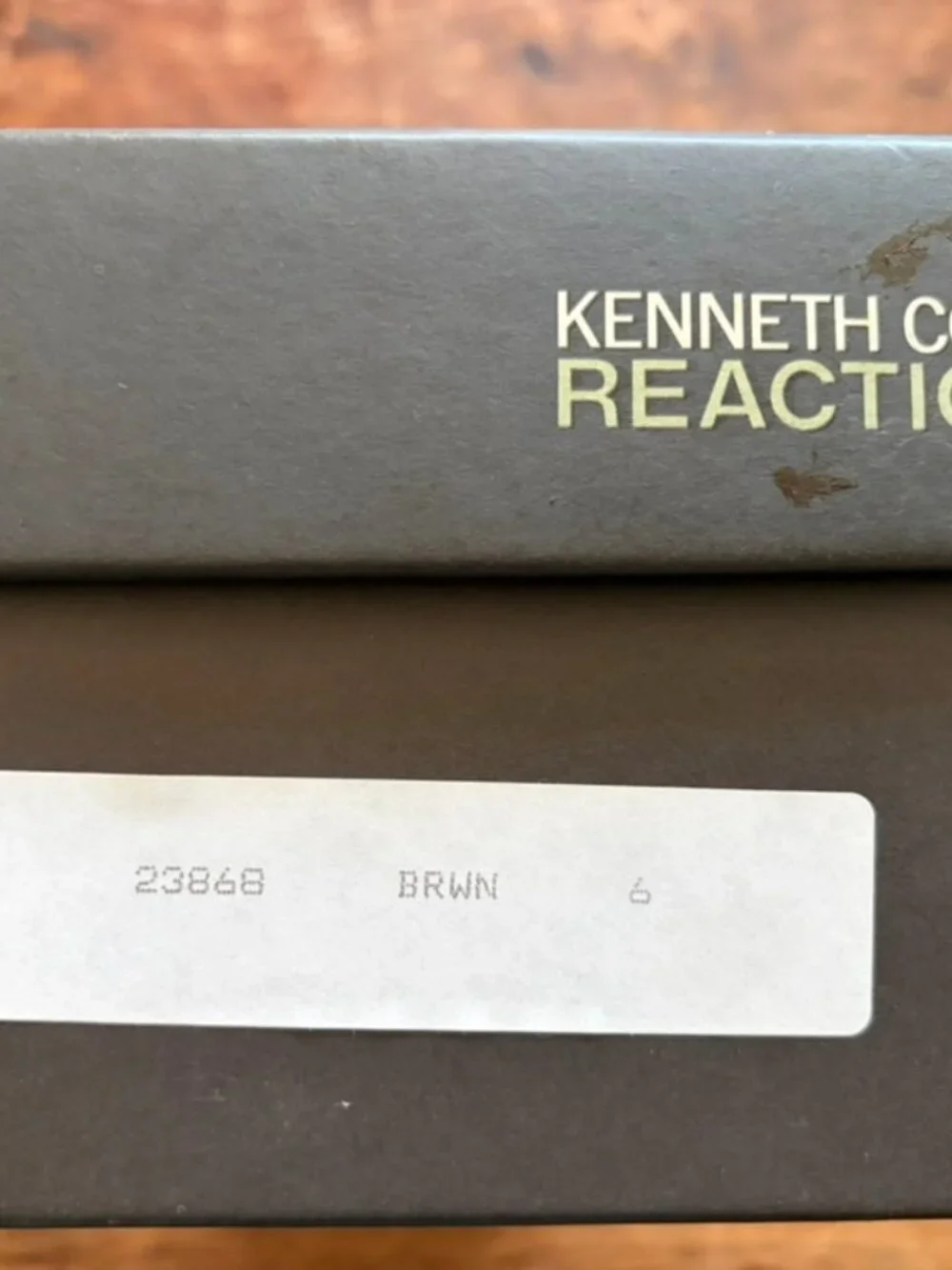 Kenneth Cole Brown Leather Ballet Flats with Baubles